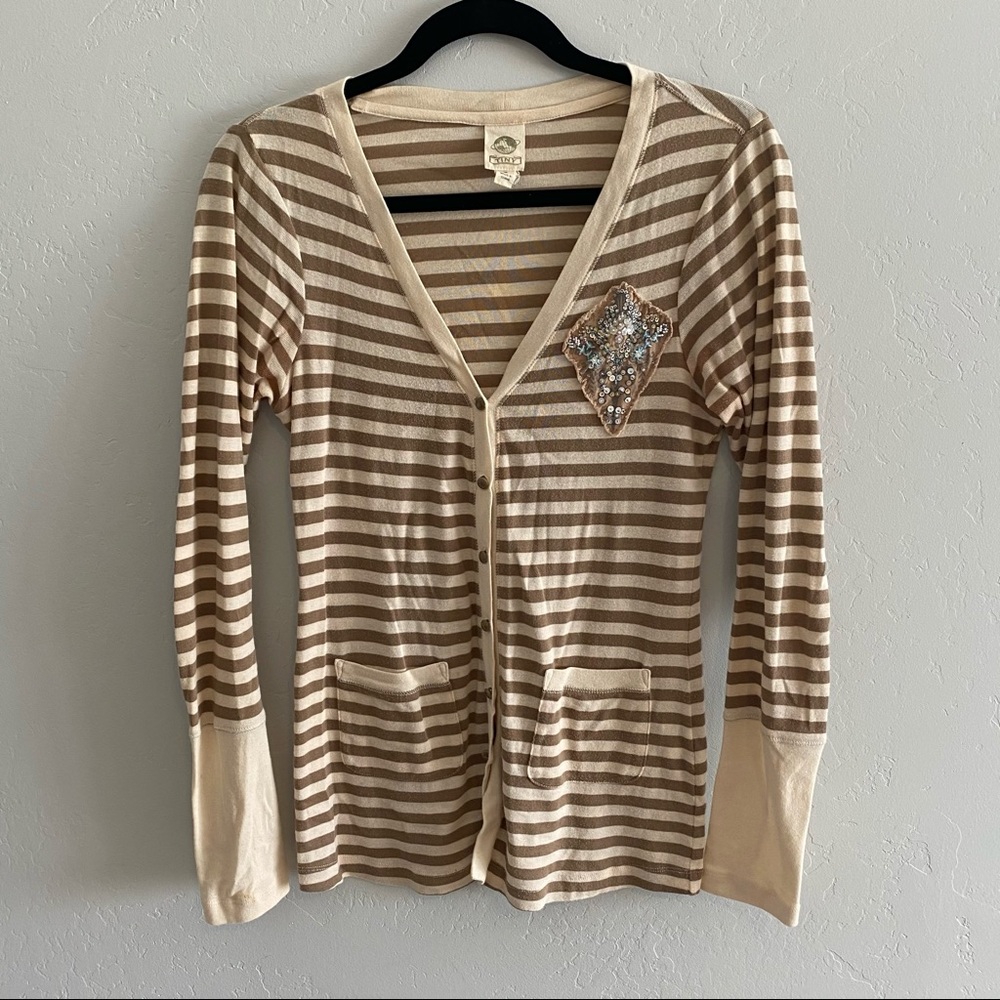 Anthropologie Tiny Cardigan top
